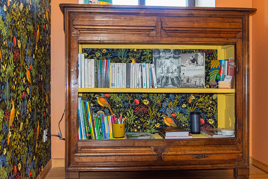 gîte avec bibliothèque