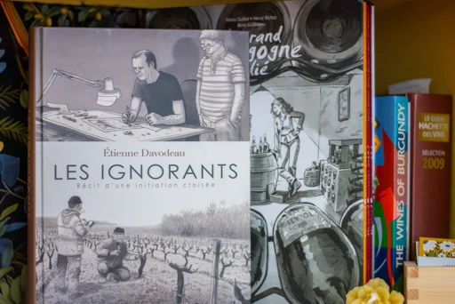 Bandes dessinées sur le thème du vin