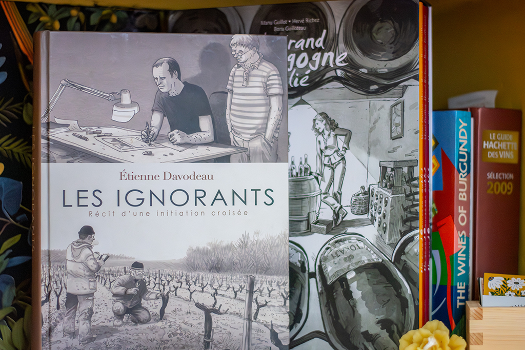 Bandes dessinées sur le thème du vin